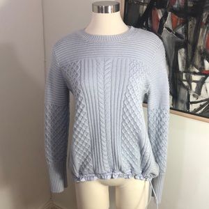 Banana Republic Cable Pullover (Chalk Blue)